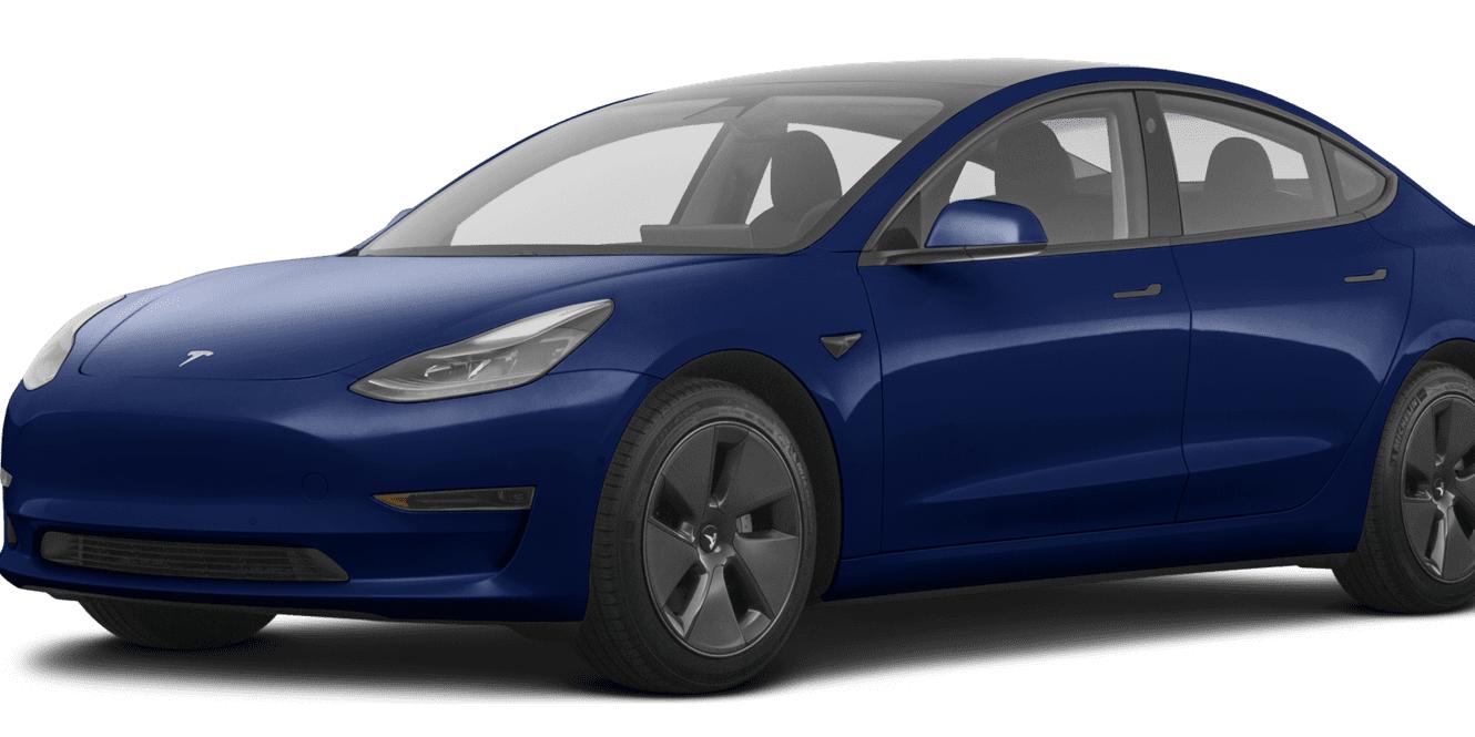 TESLA MODEL 3 2021 5YJ3E1EAXMF047162 image